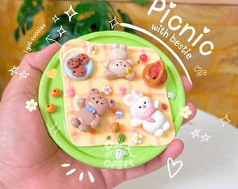 Custom Air Dry Clay Trinket Dish | Handmade Jewelry Bowl