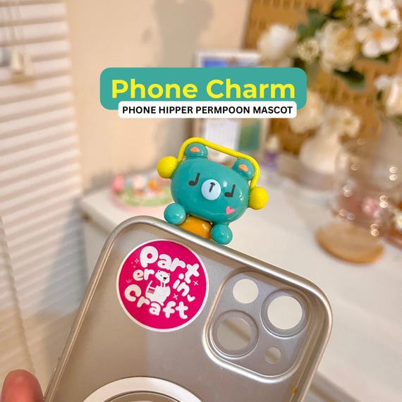 Pondphuwin Clay Phone Charm: Permpoon GMMTV Thai BL Actor Hipper