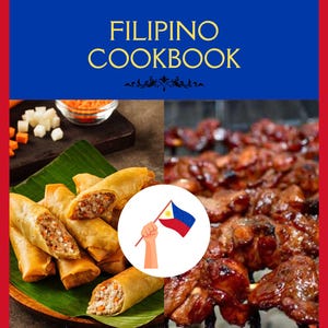 Philippinisches Familien-Kochbuch | Traditionelle philippinische Rezepte | Digitales PDF oder Druck | Perfektes Geschenk für Food Lover