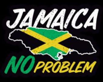 Jamaica No Problem-ontwerp pdf-bestand ontwerp T-shirt, koffiemok of sierkussen