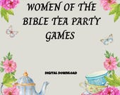 Women of the Bible Trivia Game: Christian Printable Quiz (PDF Download