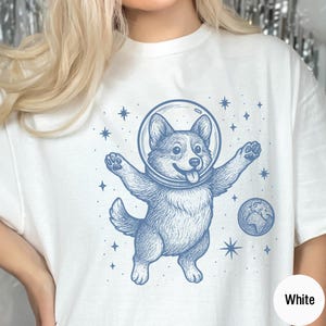 Corgi Shirt, Corgi Vintage Shirt Space Western Shirt, Retro T-Shirt, Cowboy TShirt, Wild West, Dogful DogMom, Dogfulness Corgeek