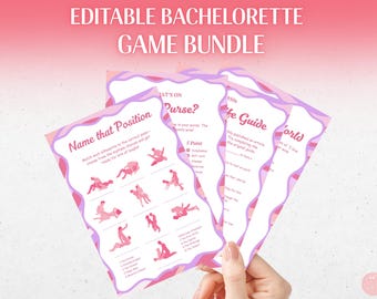30+ Bachelorette Party Spiele Bundle Wellig Rosa Brautspiele Junggesellinnenabschied Spiele Junggesellinnenabschied Spiele