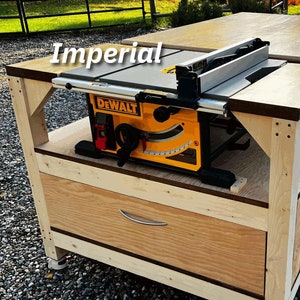 The Perfect Outfeed Table in Imperial (Inches)