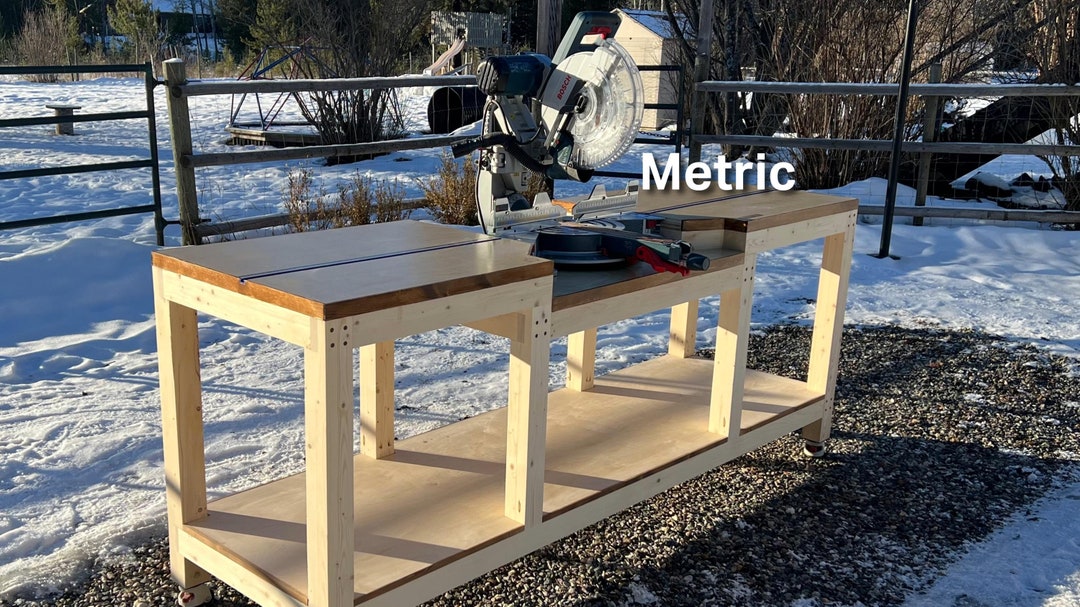 Miter Station Build Plans in Metric (detailed PDF) - Etsy