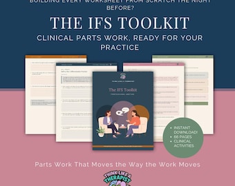 IFS Therapie-Toolkit | Arbeitsblätter für Klinische Teile (Instant Download PDF)