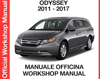 Honda Odyssey 2011-2017 Instrukcja naprawy fabrycznej, Instrukcja naprawy serwisowej w warsztacie, e-book, pdf, NATYCHMIASTOWE POBIERANIE - Język angielski