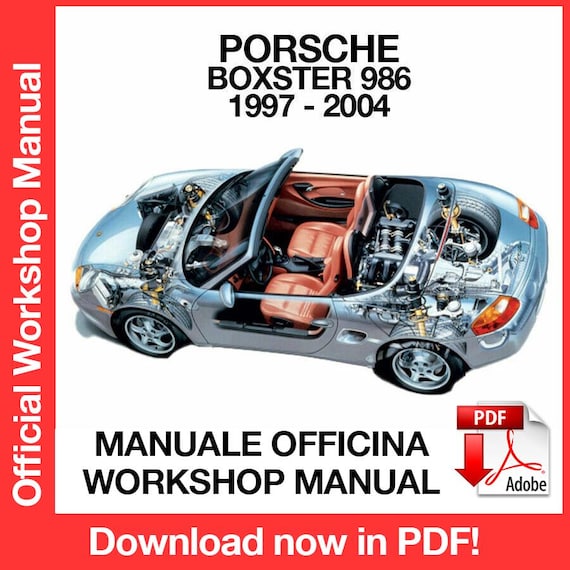 ポルシェ ボクスター サービスマニュアル 1997-2004 Porsche Boxster, Boxster S Service Manual: 1997, 1998, 1999