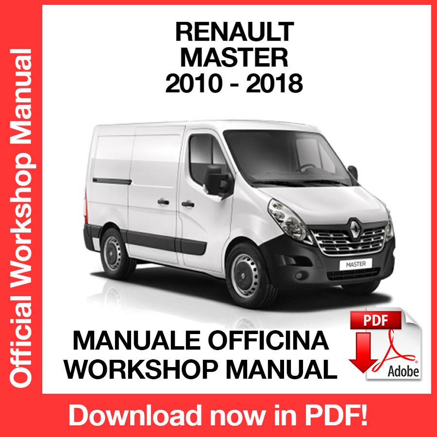 Renault Master III X62 2010-2018 Factory service repair manual, Workshop service repair manual, ebook, pdf INSTANT DOWNLOAD English Language