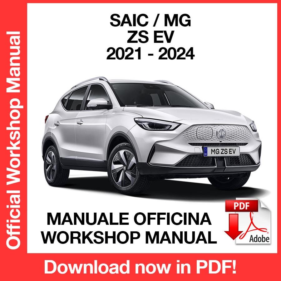 Blank MG ZS Service History Book - Fits All Model Years, Keep Your Records Organized 5 thumbnail image