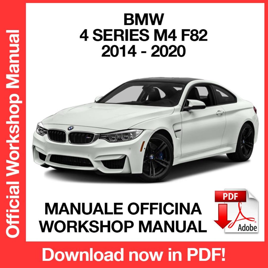 BMW M4 F82 2014-2020 Factory Service Repair Manual, Workshop Service ...