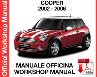 Mini Cooper 2002-2006 工場サービス修理マニュアル、ワークショップ