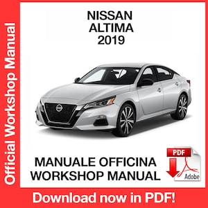 Nissan Altima 2019 Factory service repair manual, Workshop service repair manual, ebook, pdf INSTANT DOWNLOAD English Language