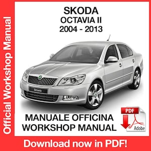Skoda Octavia 2004-2013 Factory service repair manual, Workshop service repair manual, ebook, pdf, INSTANT DOWNLOAD -  English Language