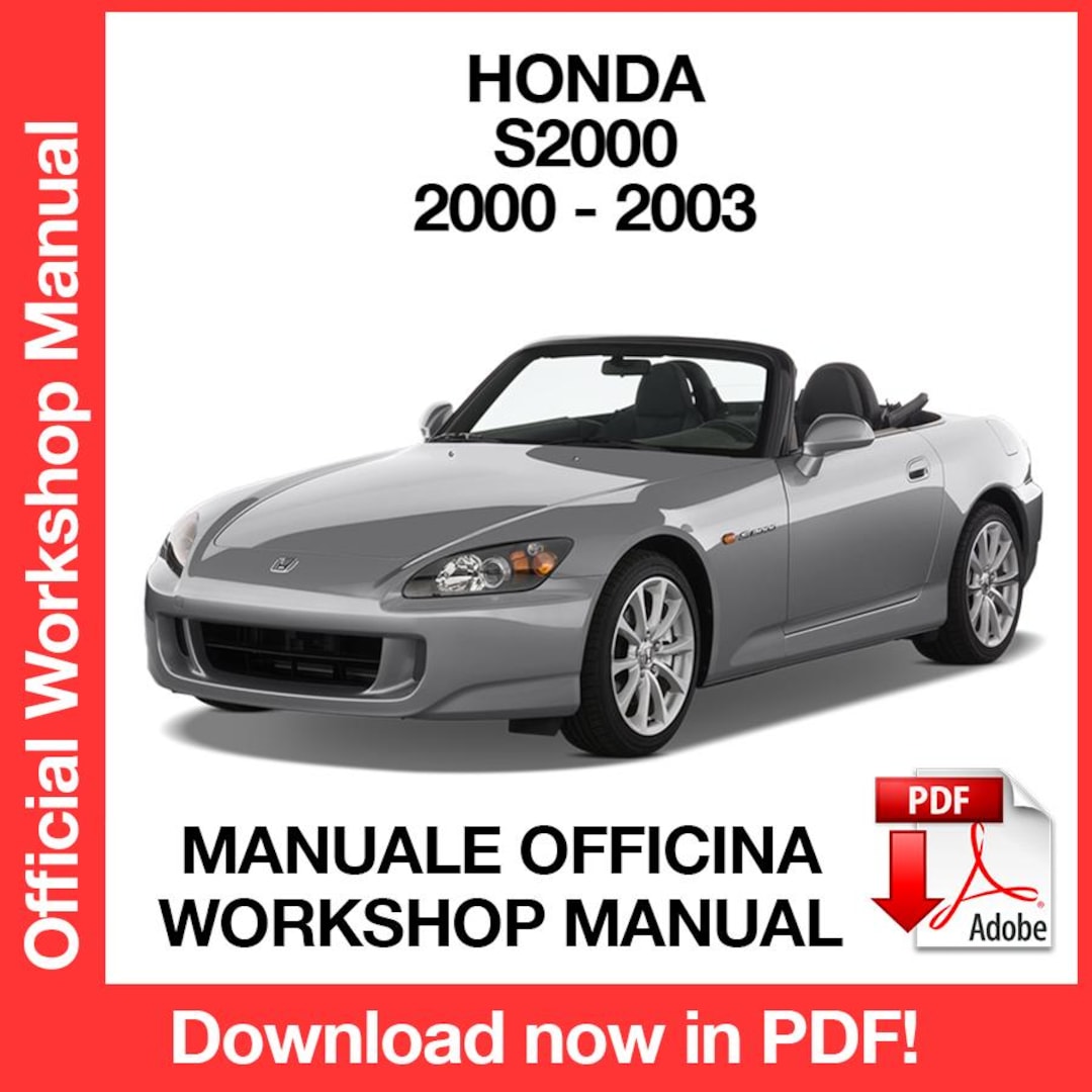 s2000 サービスマニュアル ホンダ S2000 サービスマニュアル 各種 1999年 s2000 サービスマニュアル