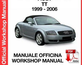 Audi TT 1999-2006 工場サービス修理マニュアル、ワークショップ
