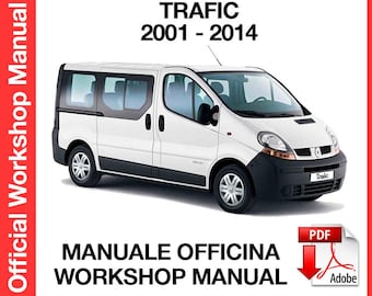 Renault Trafic II X83 2001-2014 Factory service repair manual, Workshop service repair manual, ebook, pdf, INSTANT DOWNLOAD English Language