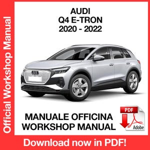Audi Q4 e-tron 2020-2022 工場サービス修理マニュアル、ワークショップサービス修理マニュアル、電子ブック、PDF、即時ダウンロード - 英語のみ