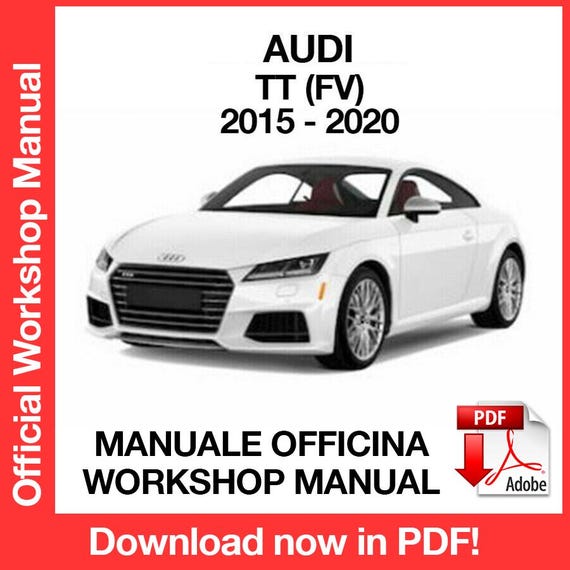AUDI TT Service Manual アウディ　サービスマニュアル 送料込・希少品】アウディ TT サービスマニュアル / AUDI - メルカリ