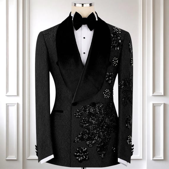 black dresses for women bodycon Hunter Green Tuxedo Plus Black Pants and Black Vest main image 1