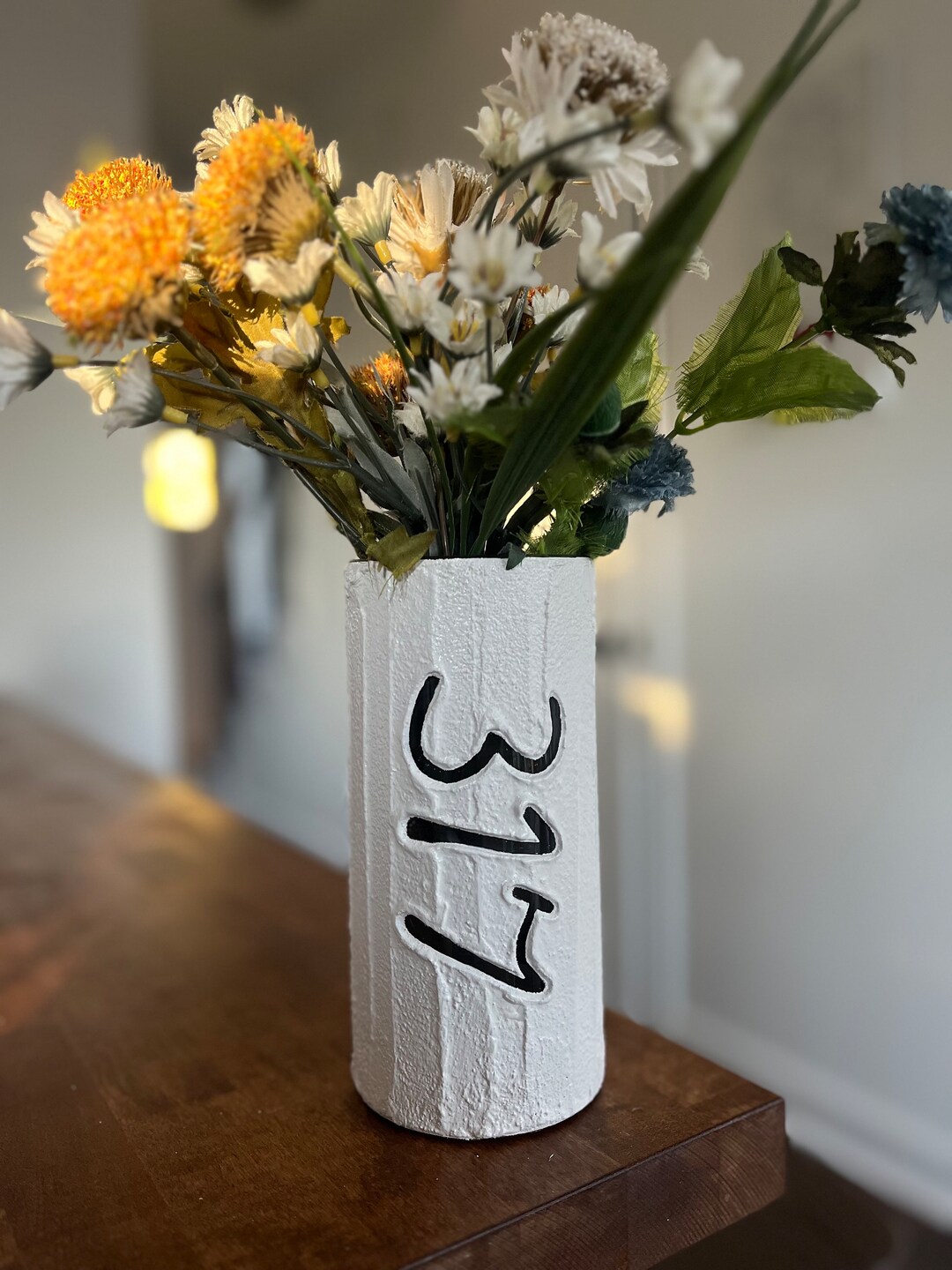 Vase Code Area Code Vase / Zip Code Personalized / Housewarming Personal Gift ...