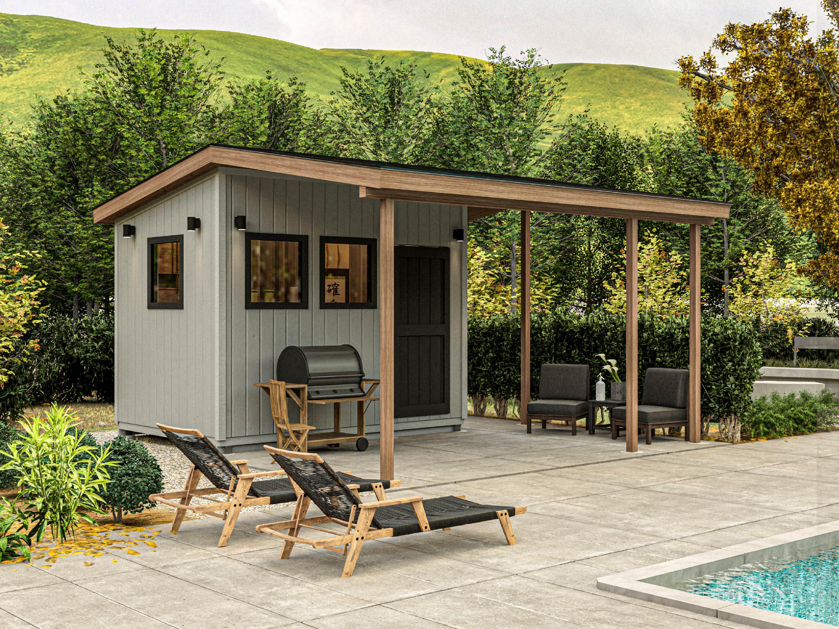 8x12 Shed With Porch Building Plans PDF | DIY Woodworking Plans - Etsy