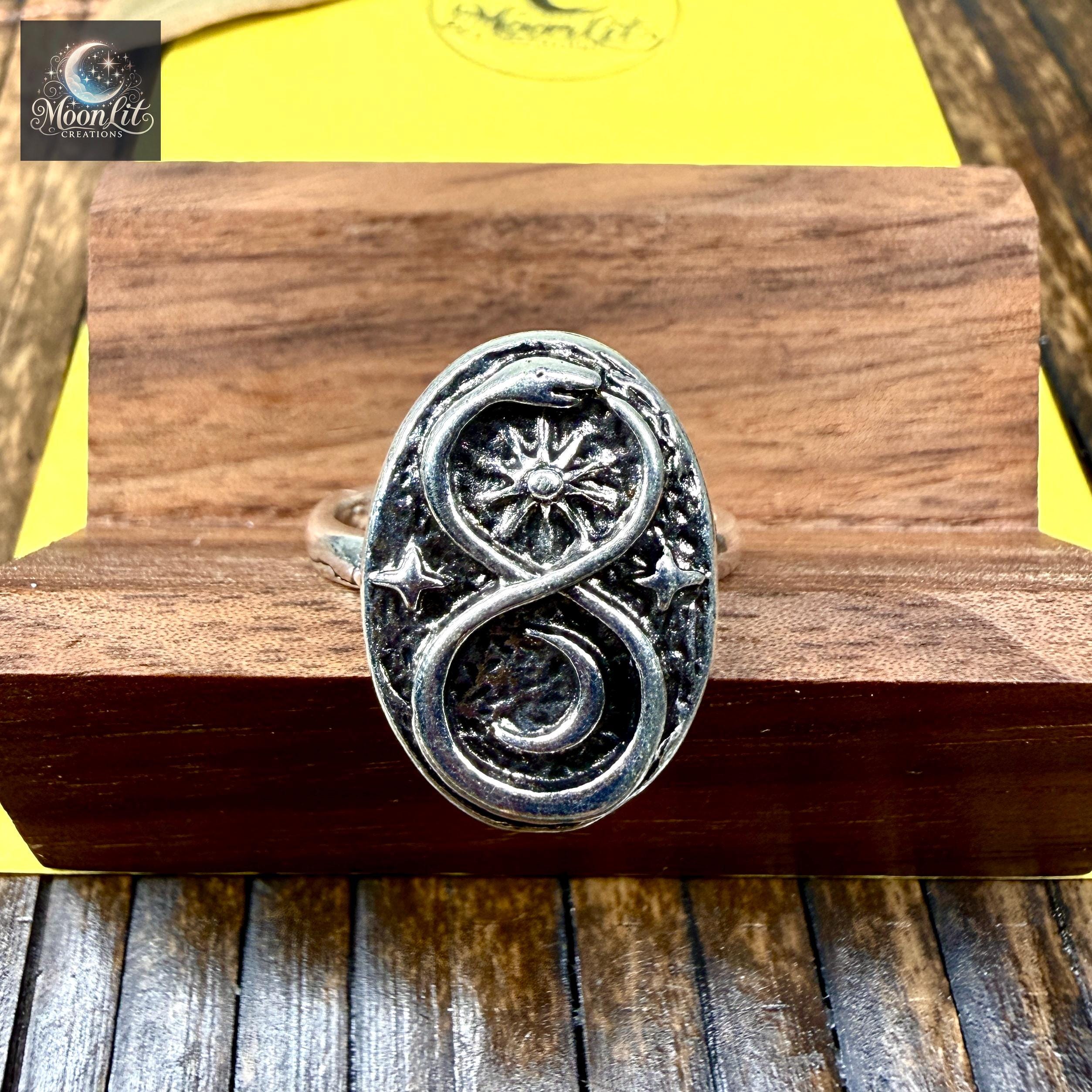 Alchemy Gothic Ring - Etsy