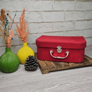 Caja de Regalo Modelo Equipaje de Terciopelo- hecho a mano y embalaje de lujo_ Maletas Infantiles Personalizadas - Maleta Infantil - personali