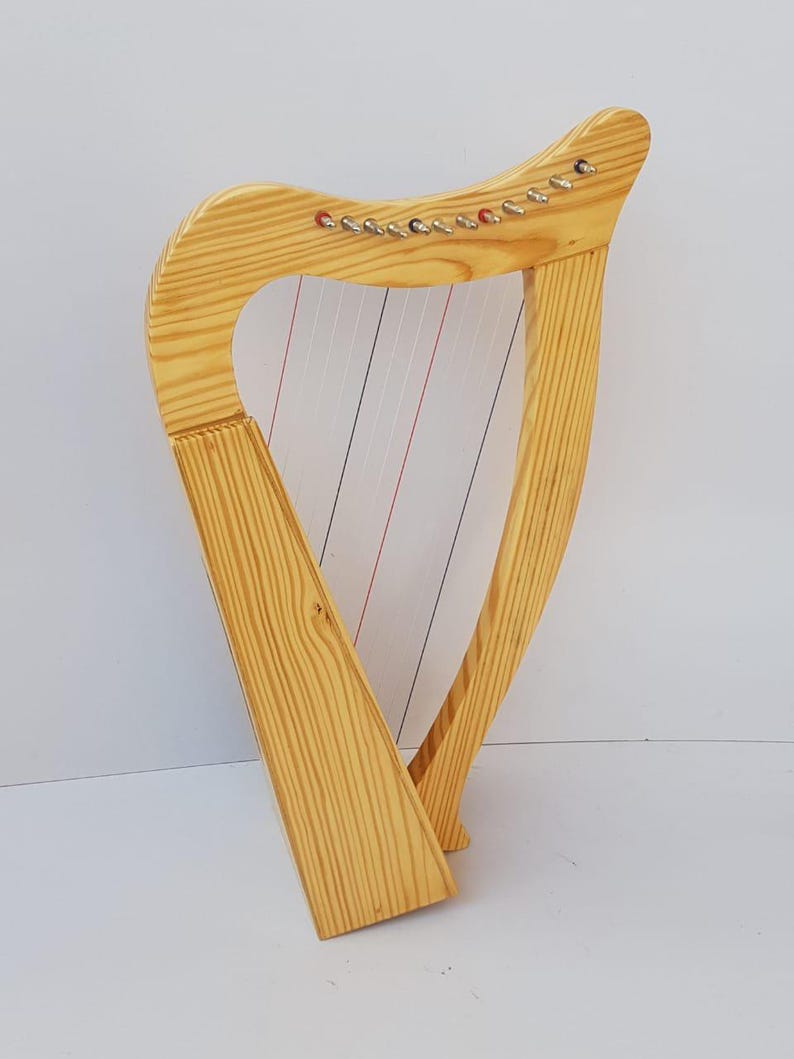 15 String Baby Harp Mini Harp, Irish Harp, Folk Harp, Student Harp ...