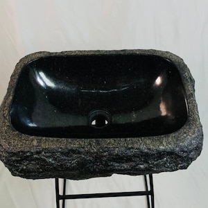 Granit Maslavke Sink – Modern Design, Natural Material, Perfect for Kitchen or Bathroom Décor – Scratch-Resistant  and Easy to Clean - Decor