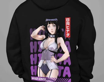 Sudadera con capucha unisex de anime Waifu, sudadera con capucha de mujer de anime