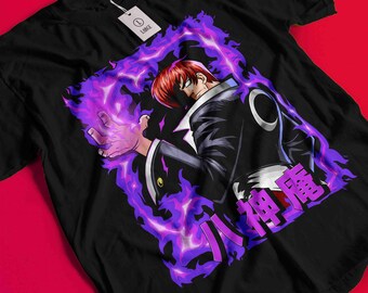 Camiseta retro de videojuegos, camiseta unisex de anime vintage Waifu, Chun Li SF2, Akuma, Fatal Fury, KOF, Mai, King of Fighters, KOF2002, Terry Bpgard y Camille