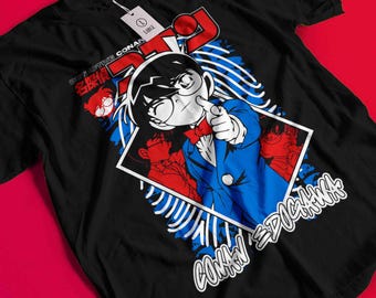 ヴィンテージ 90 年代の名探偵コナン アニメ T シャツ - Etsy 日本