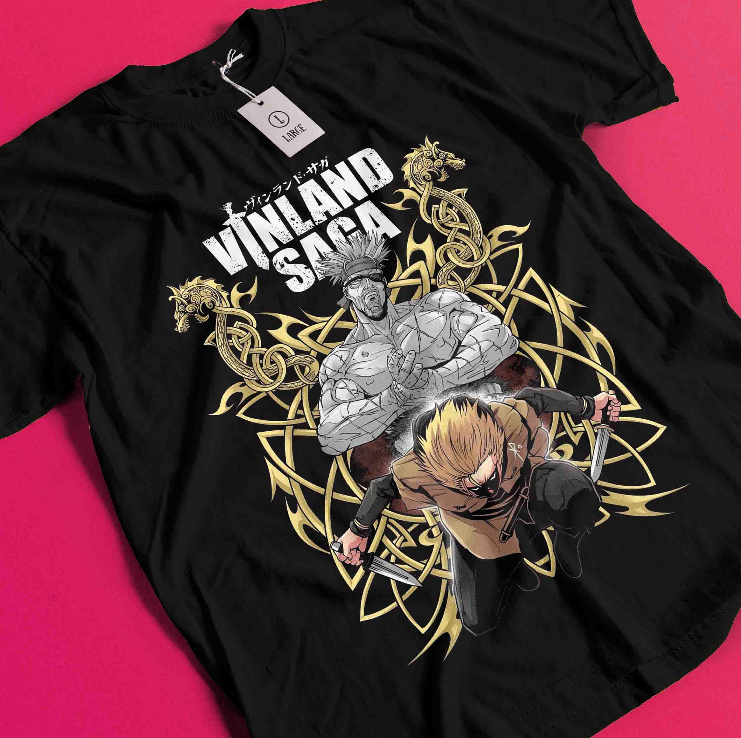 ヴィンランド・サガ 長袖Tシャツ　XLサイズ Vinland saga shirt - Etsy 日本