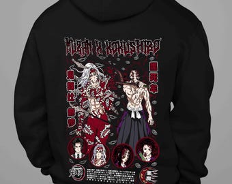 Anime Vintage Special Unisex Hoodie, Anime Hoodie, Anime Horror Hoodie, Graphic Anime Hoodie, Manga Hoodie, Japanese Anime Hooded Sweatshirt
