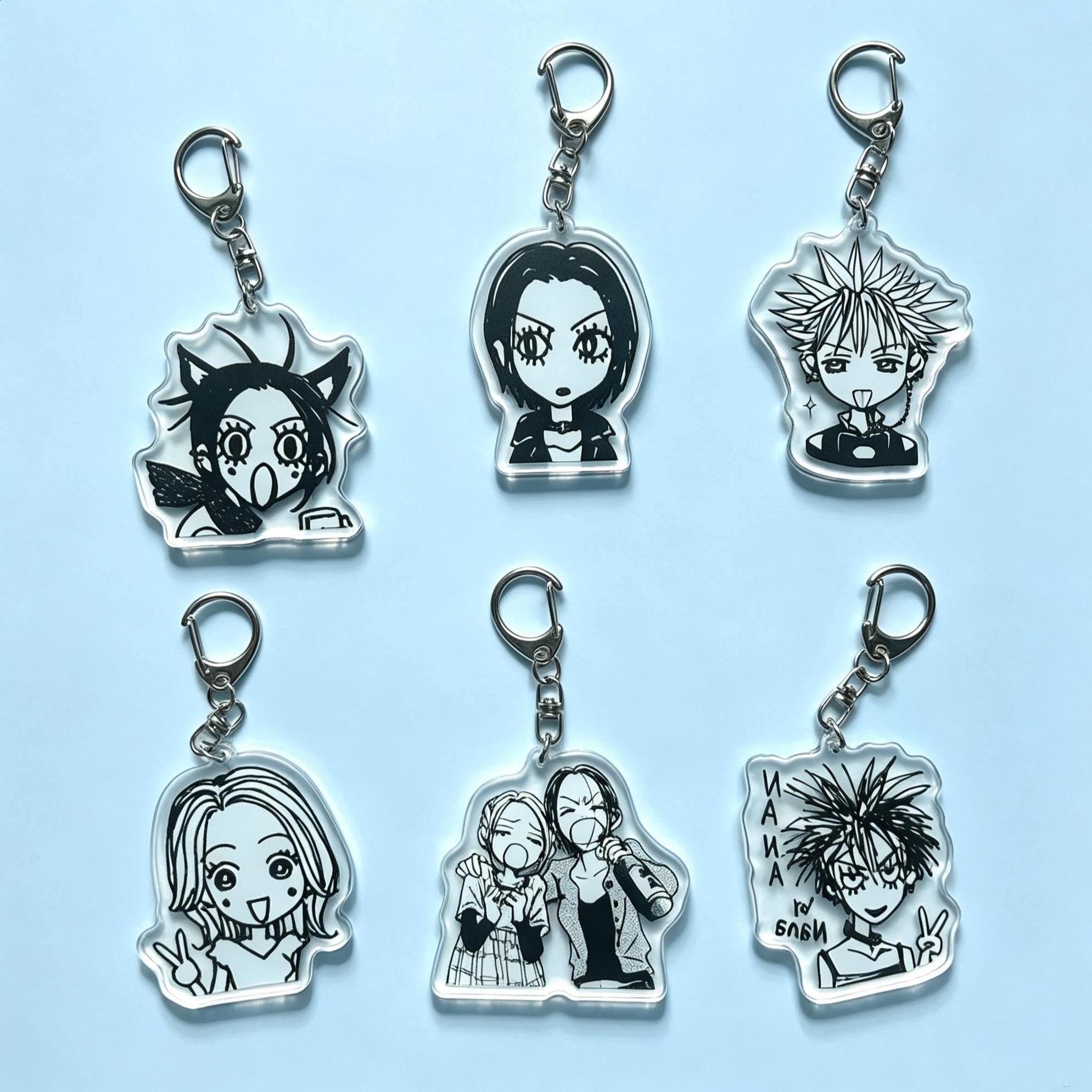 NANA タクミ 香水 アクリルキーホルダー 矢沢あい展 NANA フレグランス