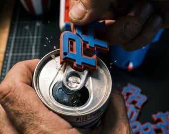 PR Can Tab Popper Keychain | 3D Printed Pop Top Opener, Nail Saver Tool