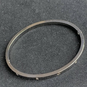 Cartier White Gold Bangle Bracelet