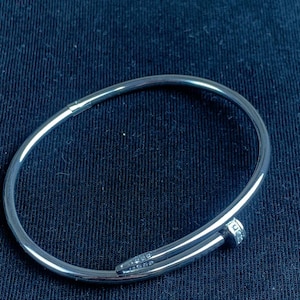 Cartier White Gold Classy Bangle Bracelet