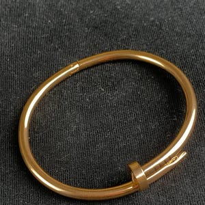 Cartier Yellow 18k Gold Bangle Bracelet