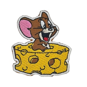 Jerry Iron on patch embroidery iron on patches Patches For Jacket ,Logo Back Patch, funny patch embroidered patch