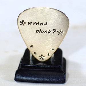 Bronze Guitar Pick Do You Wanna Pluck? - GP300