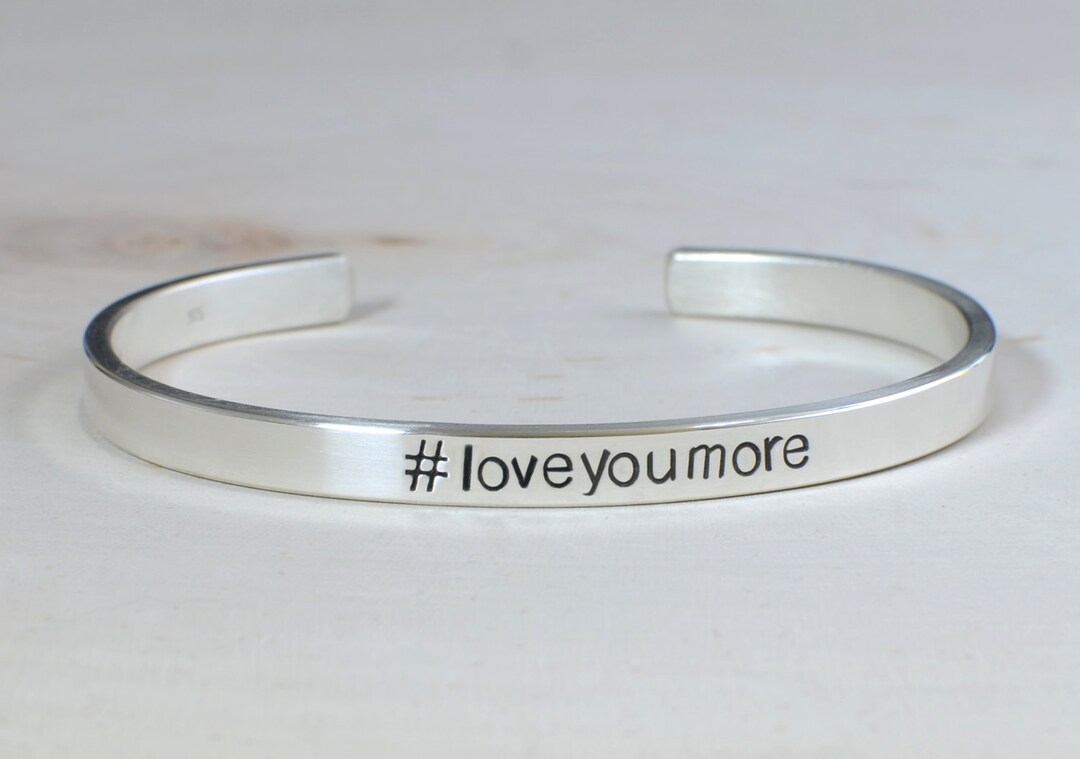 Hashtag Bracelet in Sterling Silver for You to Personalize 925 BR929 Etsy