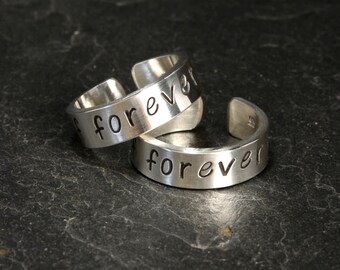 Best Friends Forever Toe Ring Set in 