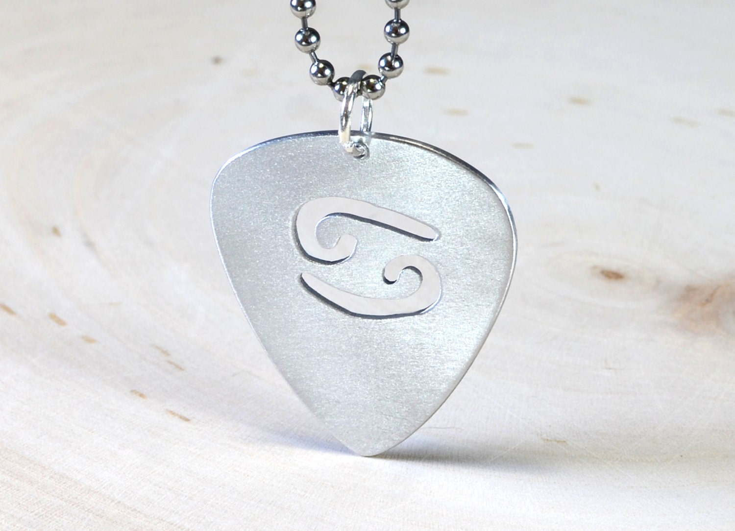 Guitar Pick Necklace - Stainless Steel Leo Constellation Pendant, Music Jewelry Gift For Men & Women - View #11