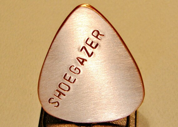 Copper Guitar Pick Handmade for the Shoegazer GP231 Etsy