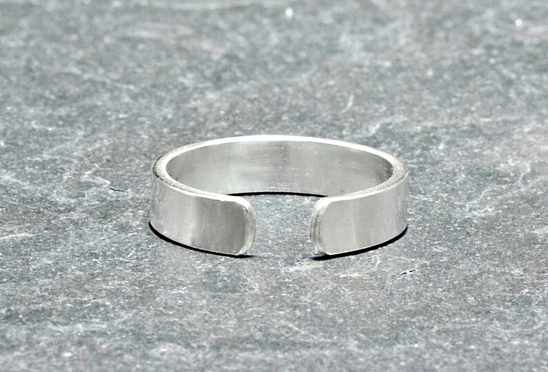 Sterling Silver Men's F'ck off Toe Ring Solid 925 Etsy