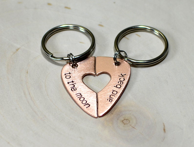 Guitar Pick Couples Keychain or Necklace for Rocking Out the Etsy