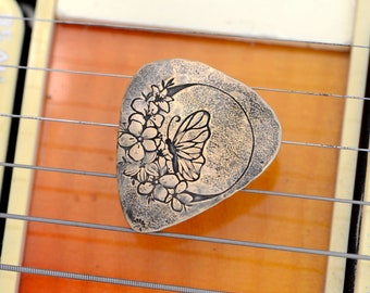 Butterfly Artisan Copper Guitar Pick