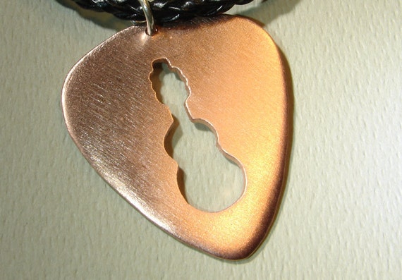 Copper Guitar Pick Pendant With Rock and Roll Cut Out - Etsy Copper Guitar Pick Pendant With Rock and Roll Cut Out - Etsy